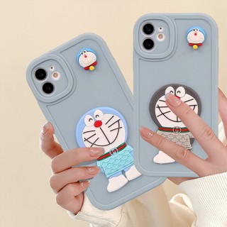 Ôp Điện Thoại Silicon Dẻo Hình Doremon 3d Cho iphone 11 12 13 14 15 pro max 7 8 plus 11pro x xr Xsmax se 2020 2022 14pro Ốp