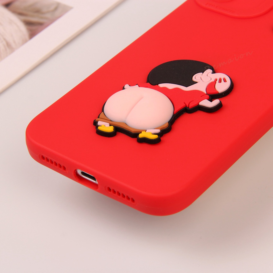 Dễ Thương Ốp Điện Thoại Silicon Mềm Hoạt Hình 3d Cho iphone 11 12 13 14 15 pro max + mini x xr xs max 6 s 7 8 + se 2020 11pro 13pro