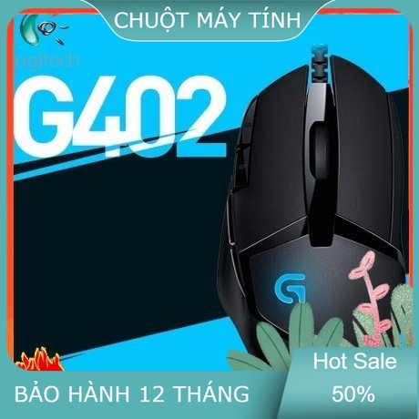 Chuột chơi game Logitech G402,Chuột Máy Vi Tính Có Dây Logitech G402 USB.Chuột Gaming Logitech G402 Hyperion Fury- TSVN