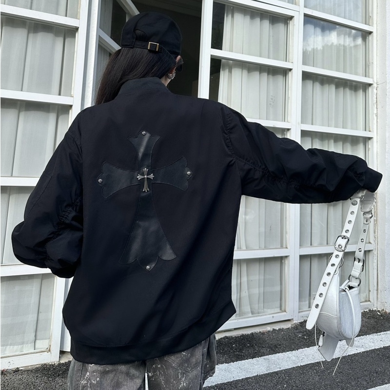 Mặt Hàng Bán Chạy Trái Tim Gián Điệp! Áo Khoác Da Che Phủ Chéo Có Khóa Kéo Tùy Chỉnh Với Dây Thun Hai Lớp Siêu Đẹp Và Đang Nói Lên