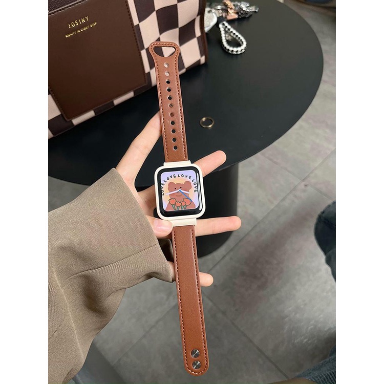 Dây Đeo Thay Thế Chất Liệu Da Và Kim Loại Cho redmi watch 3 xiaomi redmi watch 3 active Ốp