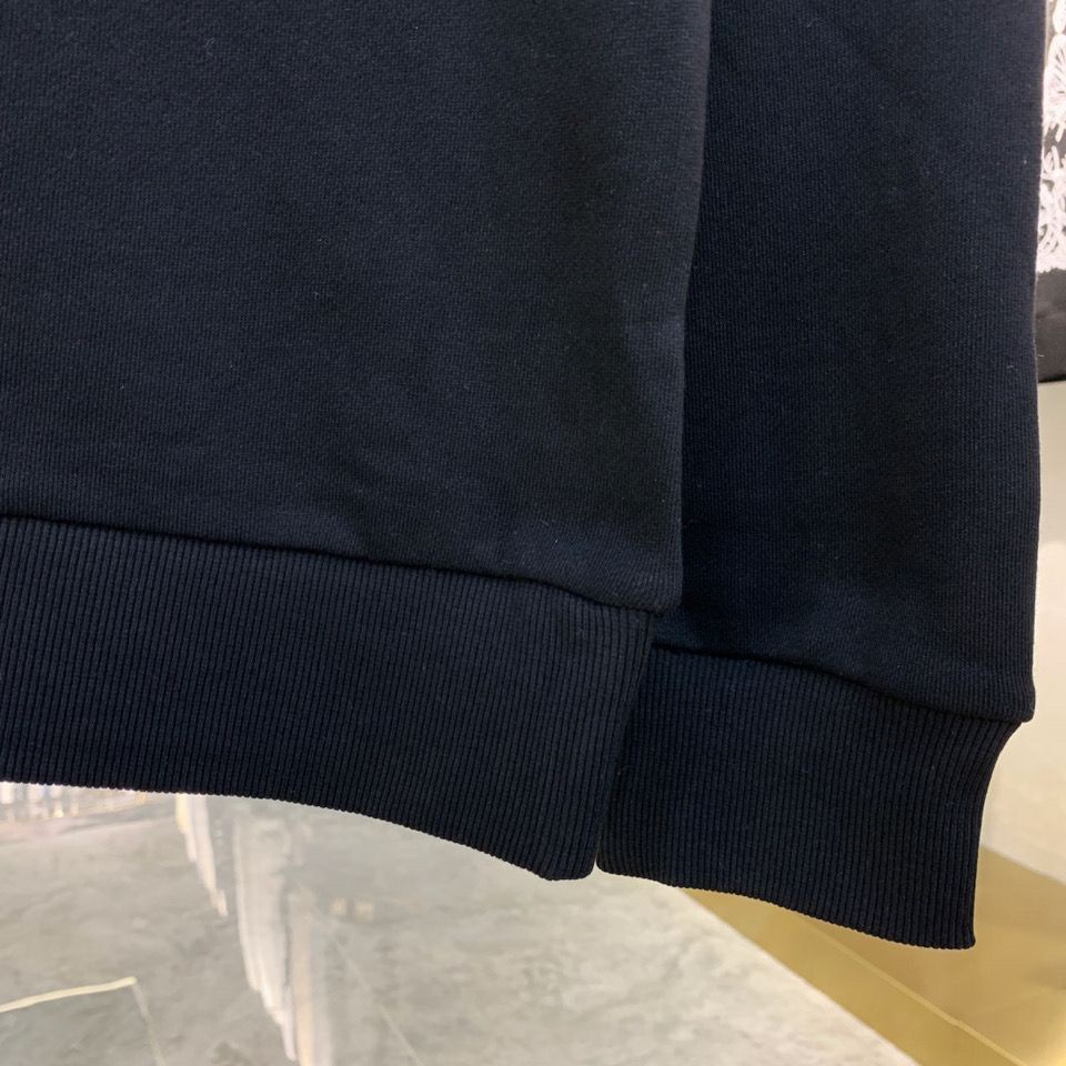 Áo Nỉ cotton Cổ Tròn In Chữ dg Thời Trang Thu Đông Chất Lượng Cao Cho Nam Nữ