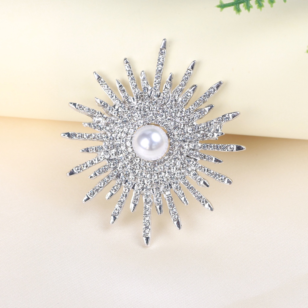 Thời Trang Trâm Cài Áo Hình Thánh Giá Đính Đá Sang Trọng