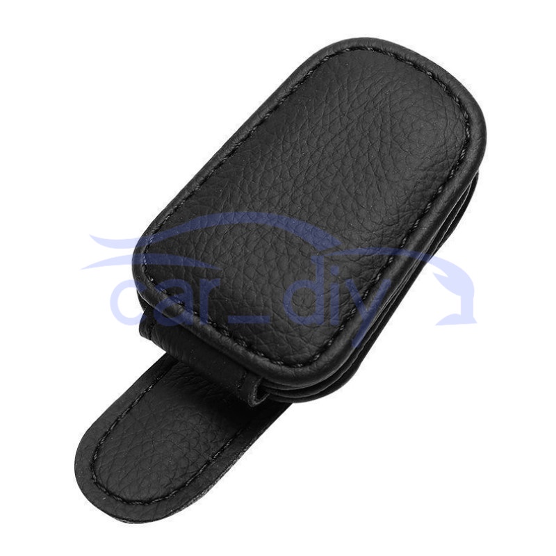 Kẹp Giữ Mắt Kính Bằng Da pu Thông Dụng Cho Xe Hơi