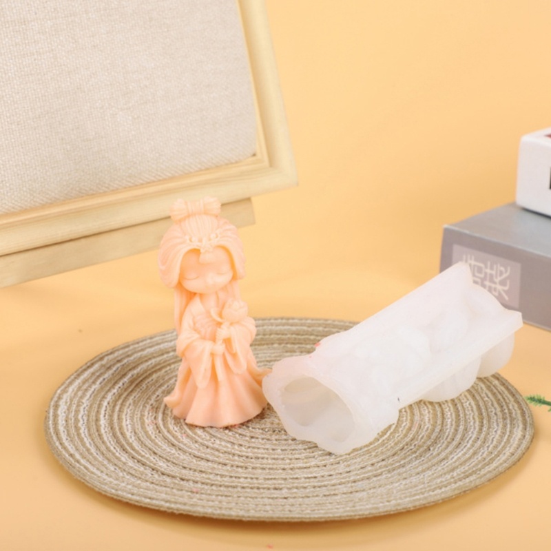 Khuôn silicone Làm Nến Họa Tiết Hình Học 3d diy