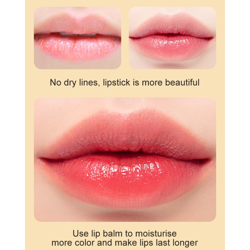 Sadoer Son Môi vitamin c Dưỡng Ẩm Cải Thiện Tình Trạng Khô Môi 2.7g