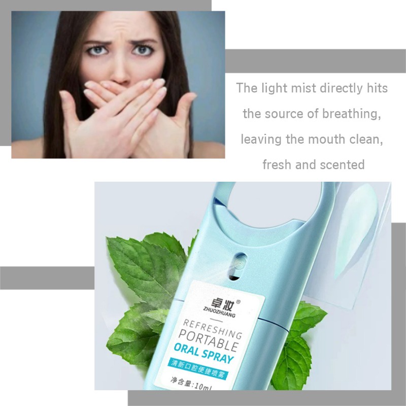 Chai xịt miệng  10ml tươi mát chăm sóc làm sạch hơi thở YDVN