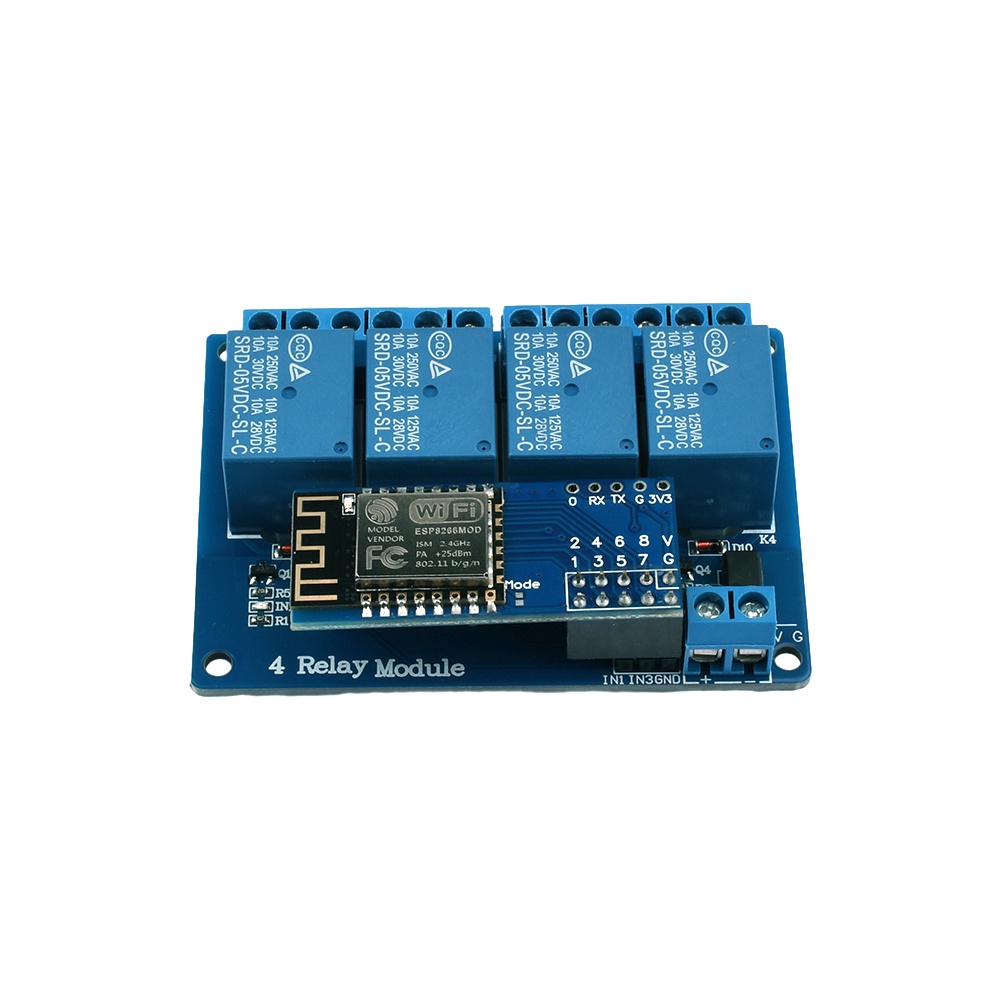 RIRIHI Dc Mô Đun Rơ Le Cách Ly Quang 4 / 8 Kênh dc5v 12v esp8266