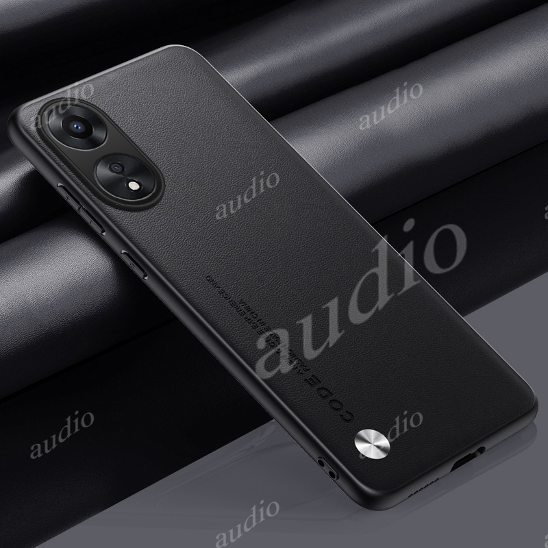 Vỏ Bao Da Điện Thoại Màu Trơn Chống Sốc Cho oppo a58 a78 4g 2023 oppo a 58 78 58a 78a oppoa58 oppoa78 4g Vỏ