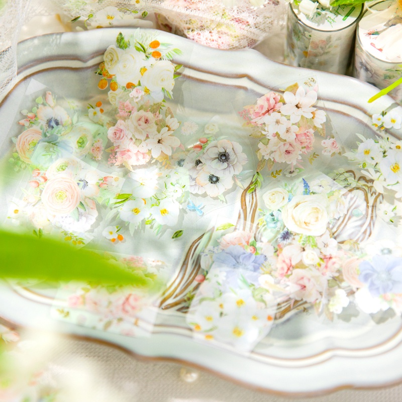 Enwei Cuộn Băng Dính washi 50mm * 2m  Tạp Chí Chống Thấm Nước