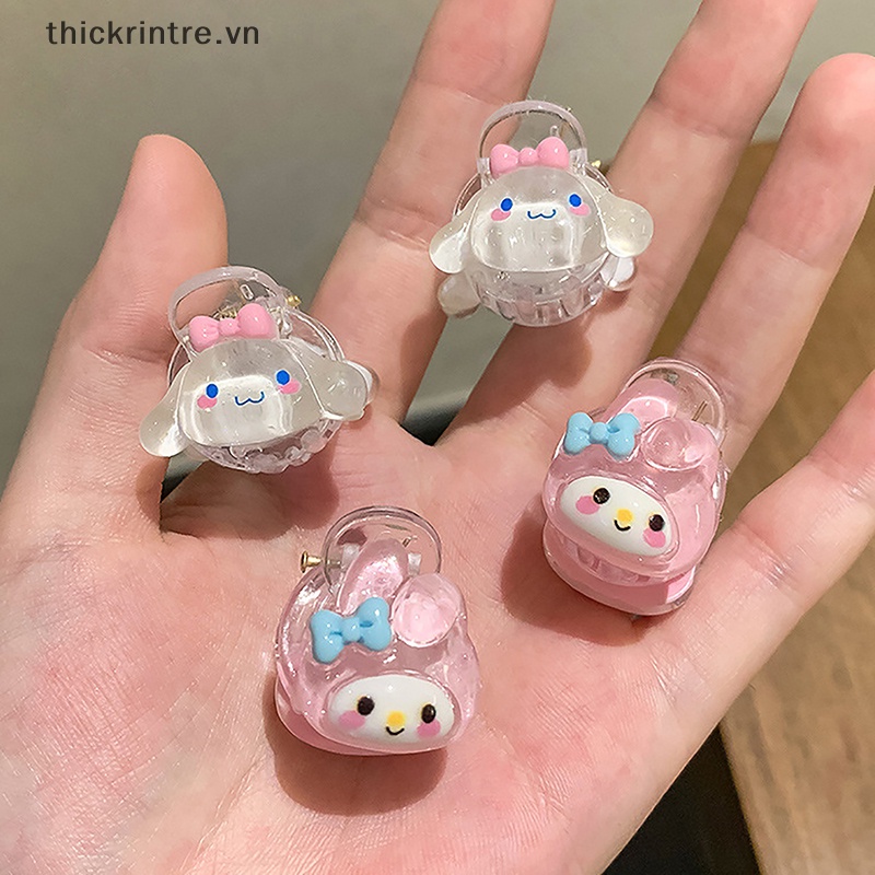 Set 2 Kẹp Tóc mini Hình Hoạt Hình Xinh Xắn vn