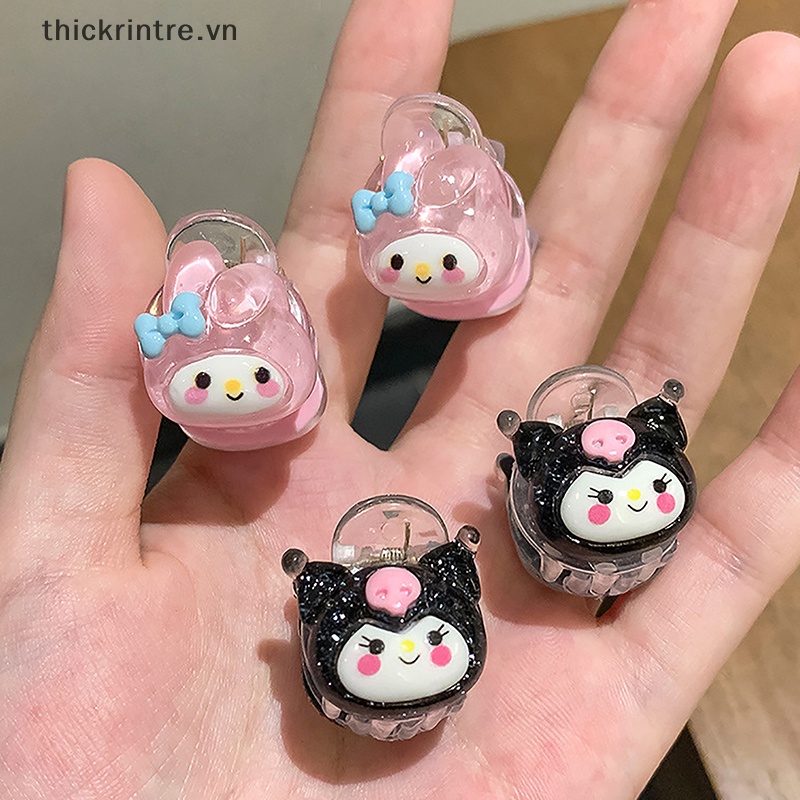Set 2 Kẹp Tóc mini Hình Hoạt Hình Xinh Xắn vn
