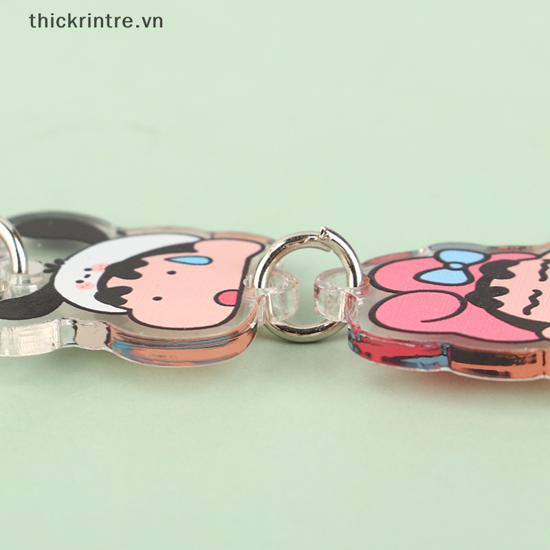 Th Móc Chìa Khóa Bằng acrylic Hình Cậu Bé Bút Chì Sáng Tạo Chống Rơi Kích Thước Nhỏ Bền Bỉ Thích Hợp Làm Quà Tặng vn