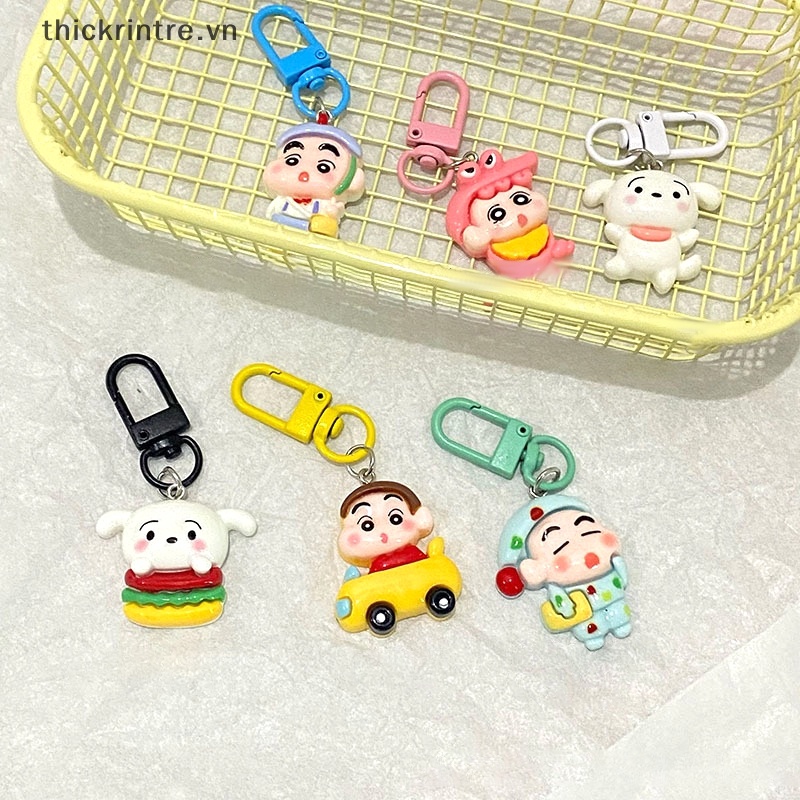 Móc Khóa Hình Cậu Bé Bút Chì Shin Dễ Thương