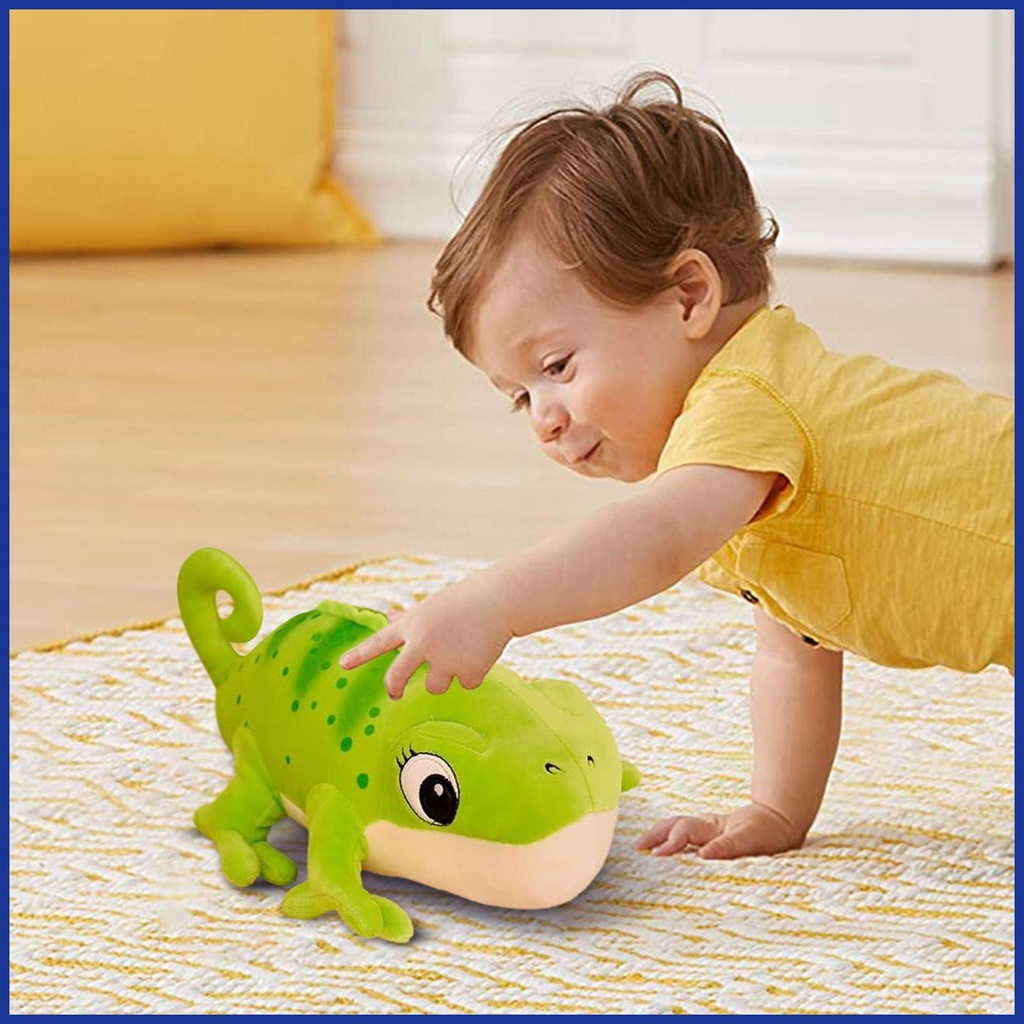 Tắc Kè Hoa Cúc Nhồi Bông Đáng Yêu Kích Thước 11.8 inch