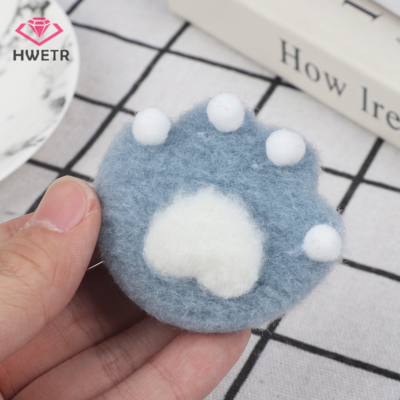 Set 2 Ghim Cài Áo Hình Chân Mèo Dễ Thương Mới