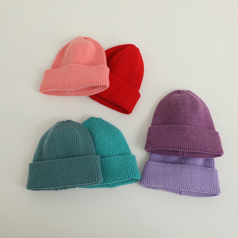 Mũ Len Dệt Kim Che Tai Chống Gió Giữ Ấm Mùa Thu Đông Dễ Thương Cho Bé Trai Và Gái