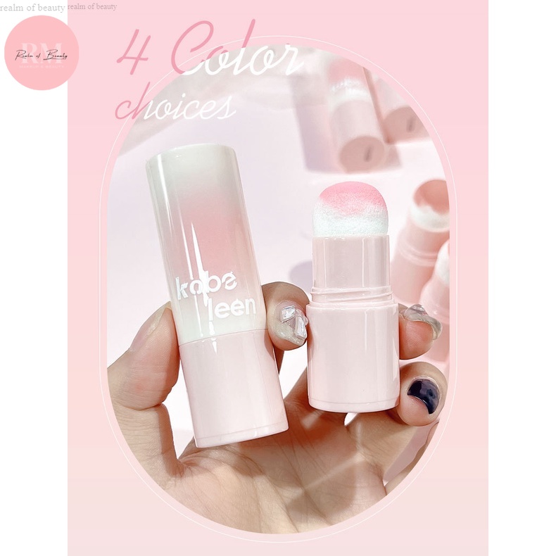 Phấn Má Hồng KOBELEEN~Dạng Bột Nén Dễ Lên Màu Độ Bão Hòa Cao Bệt Da Bền Màu Lâu Trôi