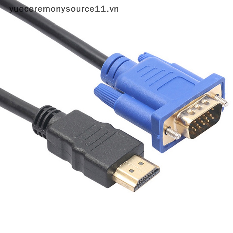 Cáp Chuyển Đổi hdmi Sang vga 1080p hdtv 6ft Chuyên Dụng Cho Máy Tính / dvd