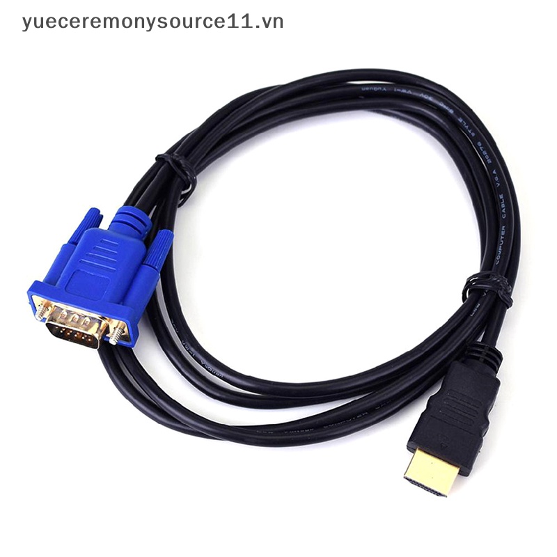 Cáp Chuyển Đổi hdmi Sang vga 1080p hdtv 6ft Chuyên Dụng Cho Máy Tính / dvd