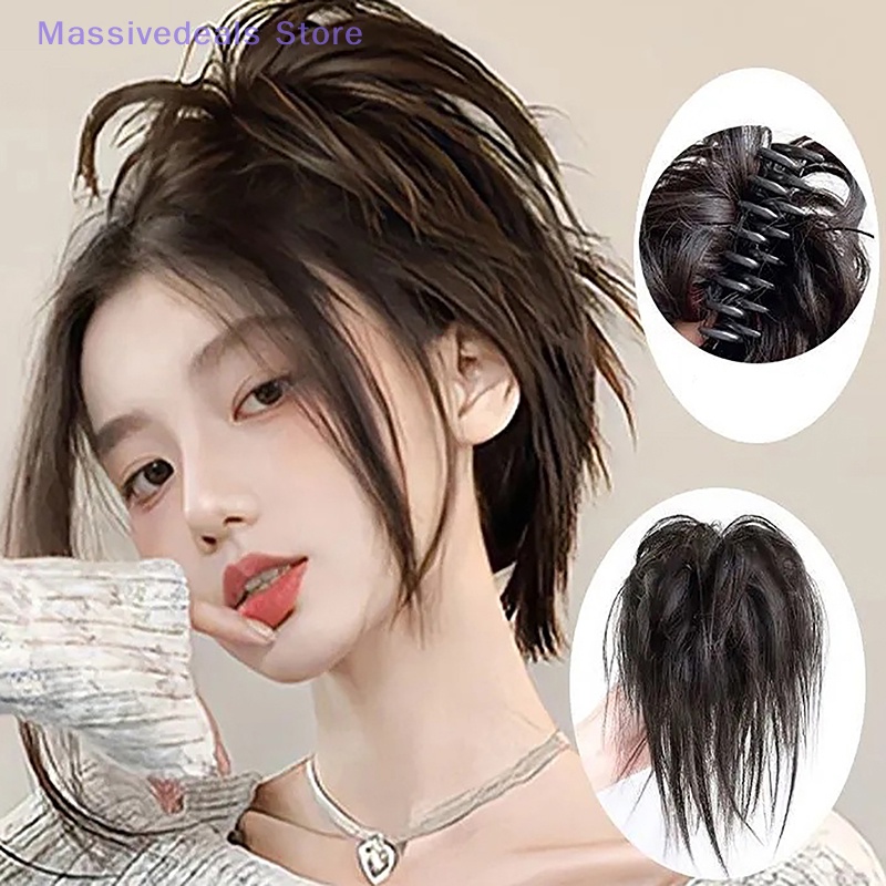 Tóc Giả Thẳng Dài Có Đuôi Thời Trang Cho Nữ Mới