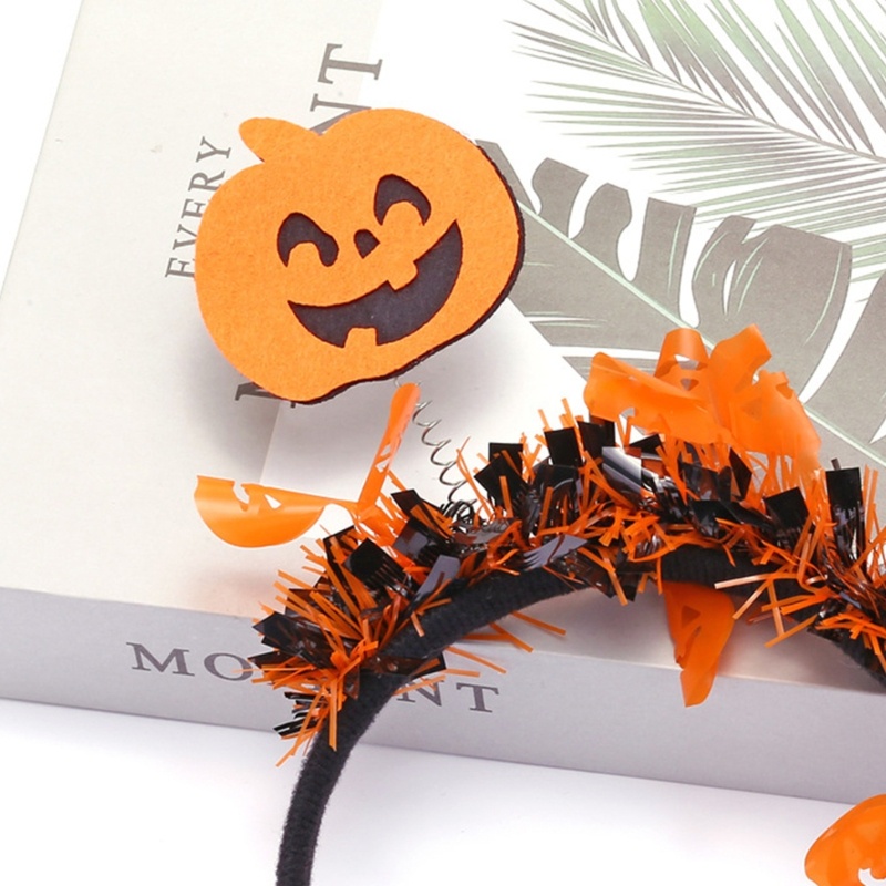 Băng Đô Hóa Trang halloween Hình Bí Ngô Cười