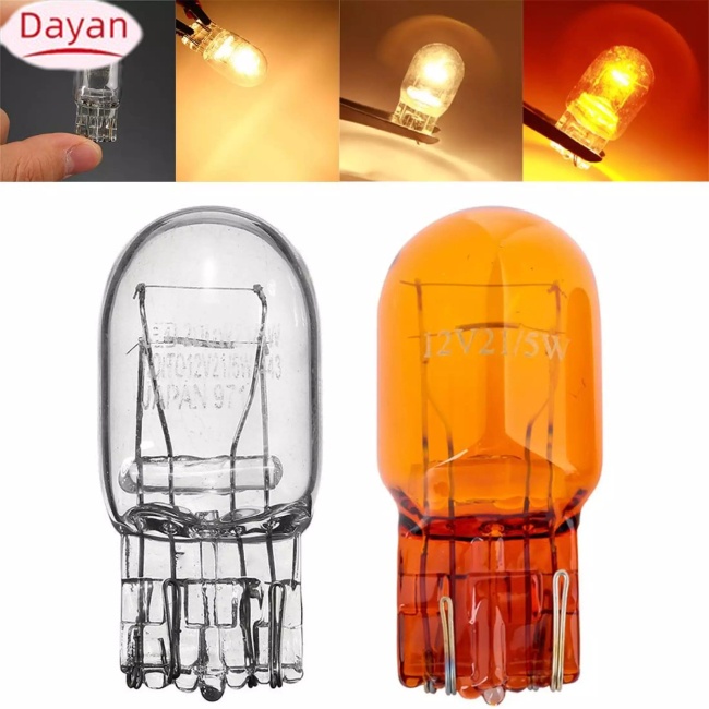Bóng Đèn Tín Hiệu halogen t20 3800k 7443 7440 w21 / 5w Cho Xe Hơi