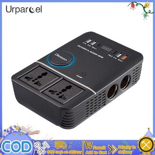 Bộ chuyển đổi nguồn điện thông minh cho xe hơi 12v 24v sang 220v 200w