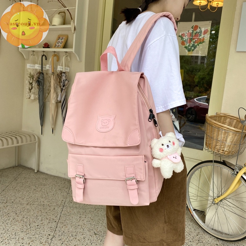 Vastji Móc Khóa Hình Gấu Bông mini Mềm Mại Đáng Yêu Cho Nam Và Nữ vn