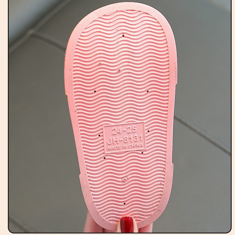 Dép Đi Trong Nhà Chống Trượt Hình Thỏ Dễ Thương Cho Bé Gái