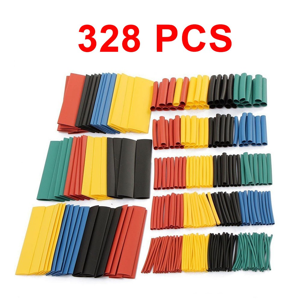 (GIÁ SỈ) Túi ống gen, co nhiệt 328 món