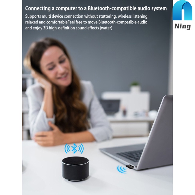 Usb Nhận Tín Hiệu bluetooth 5.3 Cho Máy Tính Bàn laptop