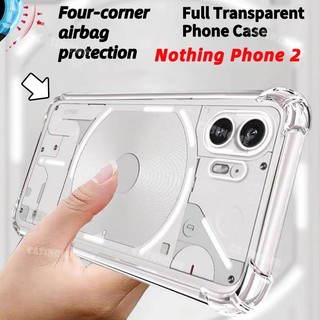 Ôp Điện Thoại Silicon Dẻo Trong Suốt Kèm Túi Khí Chống Sốc Cho 2023 phone 2 phone2 phone1 (1) 2023 4g 5g Ốp