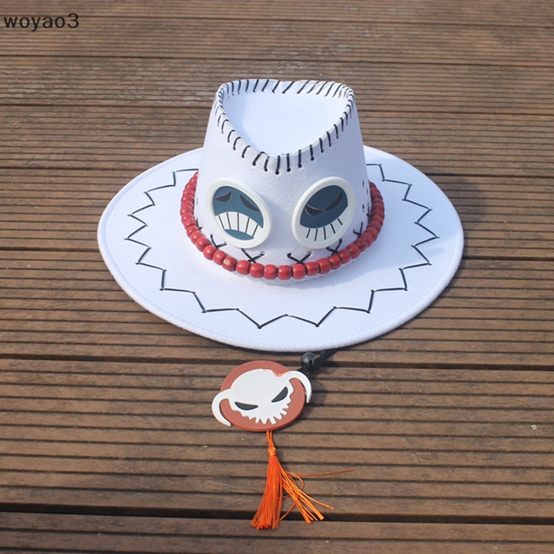 Mũ Cao Bồi Hóa Trang Hoạt Hình one piece portgas d ace woyao3 Cho Nam Và Nữ