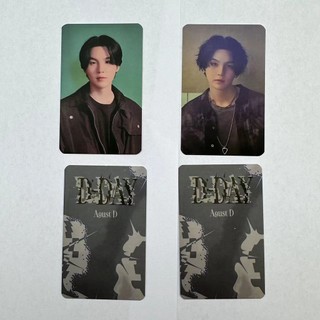 2-7 cái / bộ suga bt-s solo mini tour road to d-day agust d photocards lomo cards kpop bưu thiếp vận chuyển nhanh ym