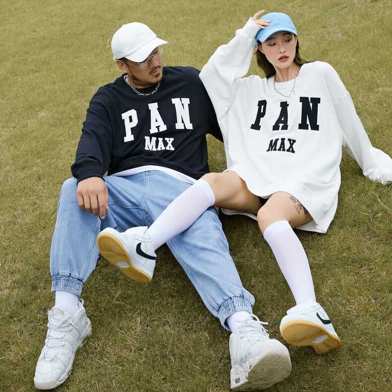 Áo Sweater Tay Dài oversize Cho Cặp Đôi (40-150kg)