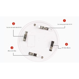 ĐẦU BÁO KHÓI ĐỘC LẬP 12V