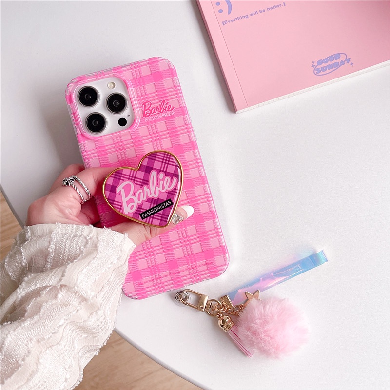 Hoạt Hình Ốp Điện Thoại Có Giá Đỡ Hình Trái Tim Cho iphone 14 13 12 pro max 11 14promax