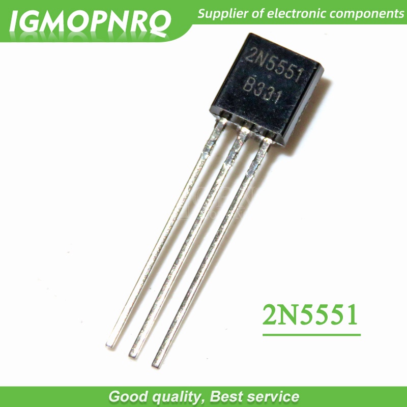 100 chiếc 2N5551 đến 92 2N5551 đến 92 0.6A 160V NPN