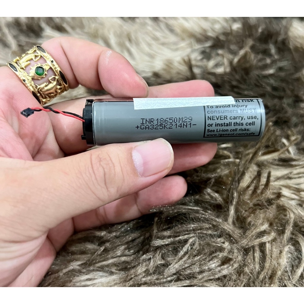 Pin LG M29 tháo khối dung lượng 2900mah xả 6A chuyên dụng cho sạc dự phòng, đèn pin, biến tần UPS, làm nguồn ắc quy.