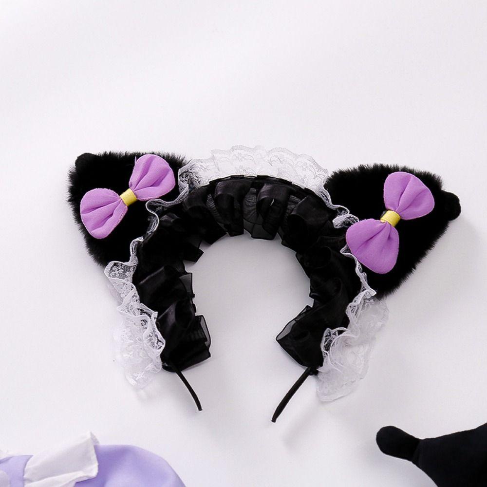 Shanrong Băng Đô Nơ Cài Tóc Hóa Trang Nhân Vật Hoạt Hình kuromi Đáng Yêu