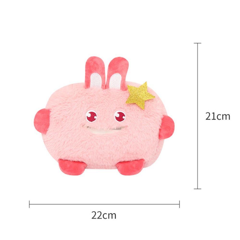 Hộp Đựng Khăn Giấy Bằng Lông Nhung Mềm Mại Đa Năng Trang Trí Nội Thất Xe Hơi