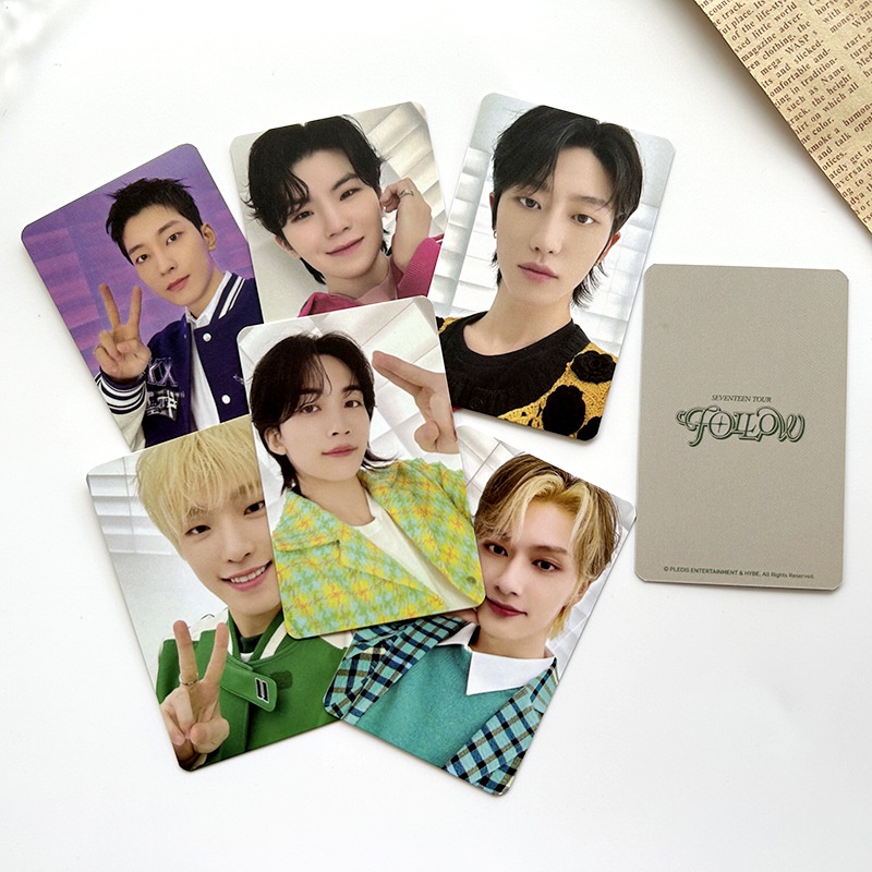 Bộ Sưu Tập Thẻ Hình Nhóm Nhạc kpop seventeen