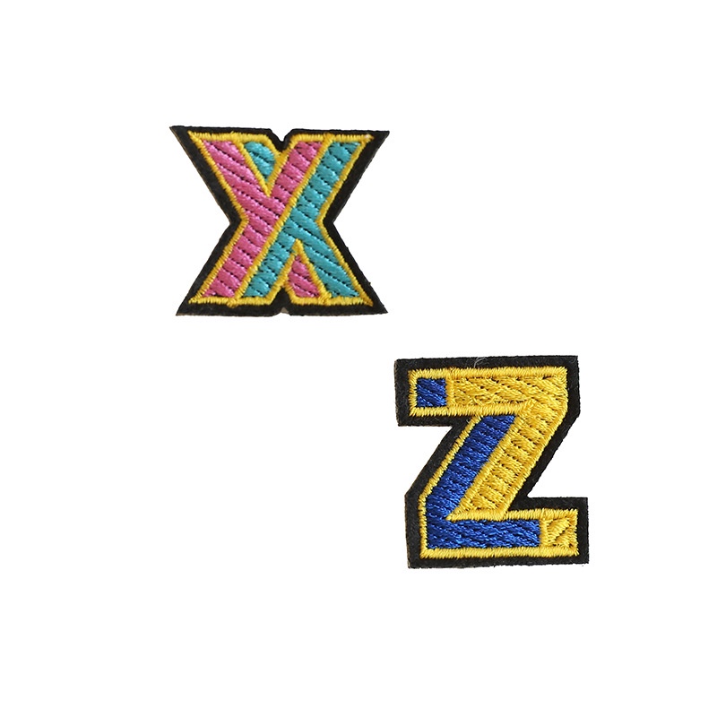 Ghim Cài Áo Hình Chữ Cái Tiếng Anh Dễ Thương