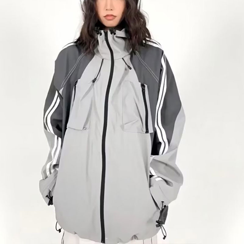 PAULWEEKEND Áo Khoác Thời Trang Xuân Thu Phong Cách Mỹ Cho Nam