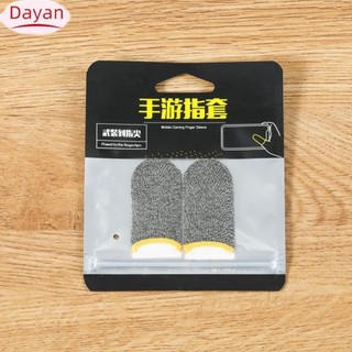 1 Đôi Găng Đeo Ngón Tay Bằng Sợi Siêu Mỏng Chống Mồ Hôi Dùng Chơi game