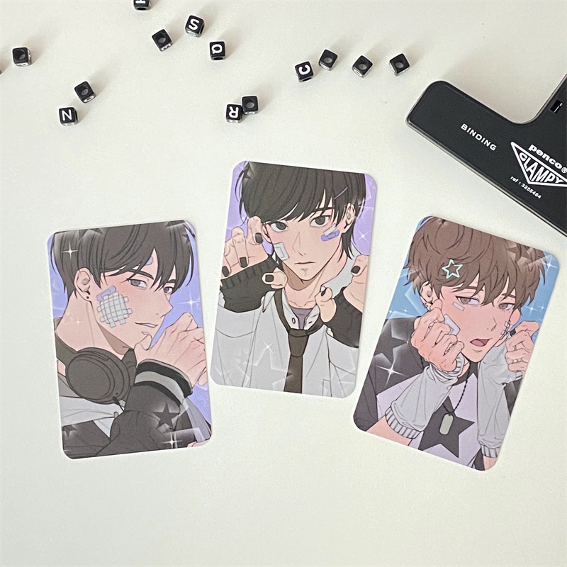 Set 8 Thẻ Ảnh hd Hình Nhóm Nhạc Nam tongren Thung Lũng tongren