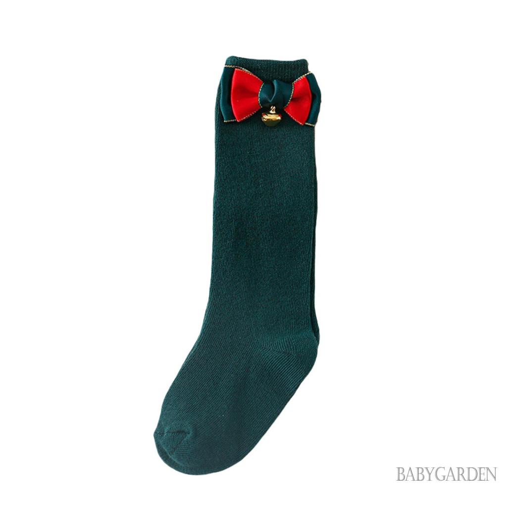 Vớ Dài Thoáng Khí Đính Nơ Cho Bé Gái 0-3 Tuổi