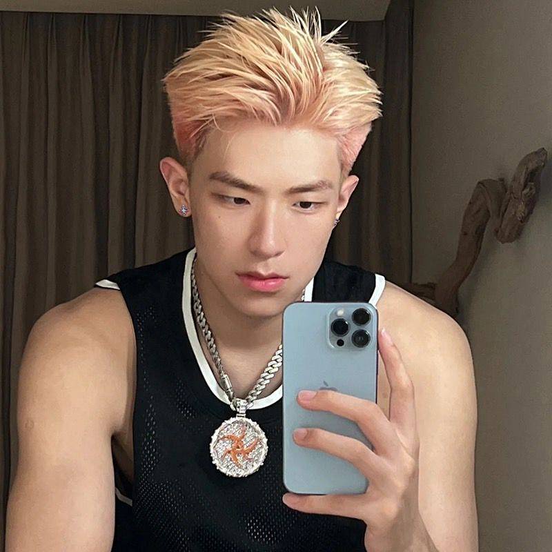 S925 Sterling Silver Stud Earrings Men's Trendy Pu Handsome Personality Men's Cross Hip Hop High Sense Boys Simple Zircon Ears VOiH