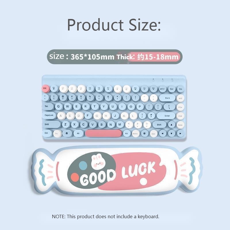 Bộ Đệm Bảo Vệ Cổ Tay Bàn Phím + Chuột + Thỏ Bằng silicone 3d Chống Trượt Tiện Dụng